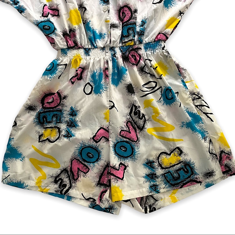 80s VINTAGE ROMPER - Picture 8 of 8